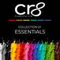 CR8 Colour Collection 01 – Essentials | Multi-Surface Acrylic Paint Set