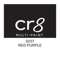 CR8 Red Purple acrylic multi-surface paint 30g label