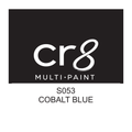 CR8 Cobalt Blue acrylic multi-surface paint 30g label